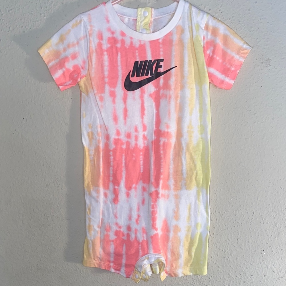 Nike Kids Bodysuit - Pink, Yellow, White